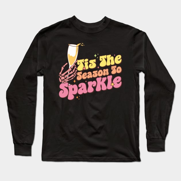 Tis the season to sparkle Long Sleeve T-Shirt by MZeeDesigns